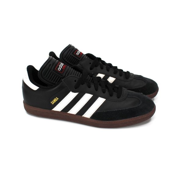 adidas Originals Other - Adidas Originals Samba Black Leather Suede Soccer Sneaker US 9 White Stripe Shoe